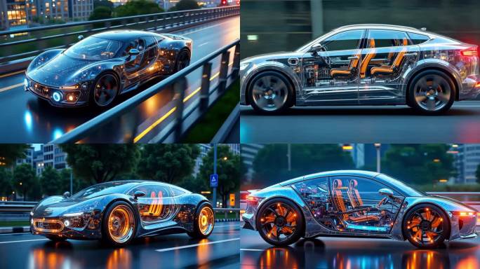 透明车身概念跑车