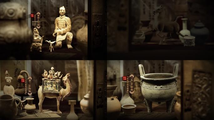 古门开启历史博物馆文物展示片头AE