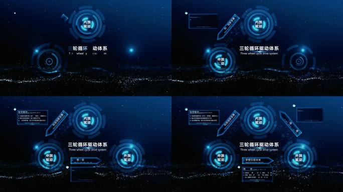 三轮驱动 科技结构图