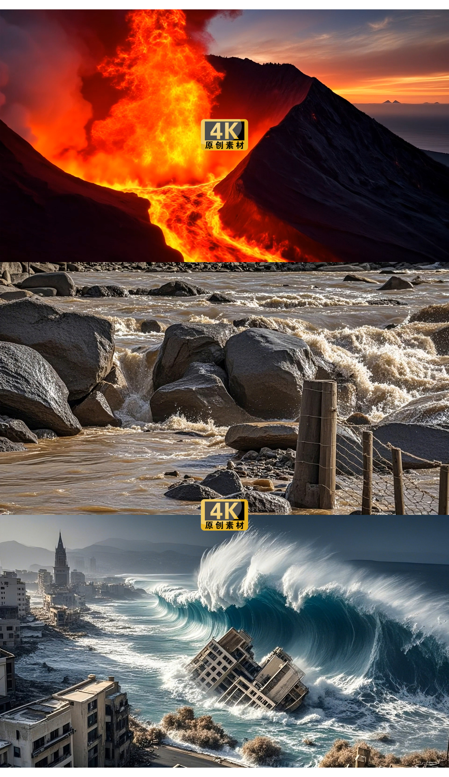 自然灾害环境恶化极端天气灾难世界末日