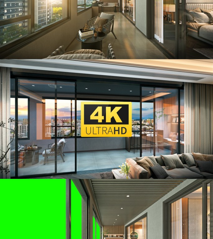 高品质豪华景观阳台