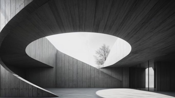 极简主义建筑空间A38