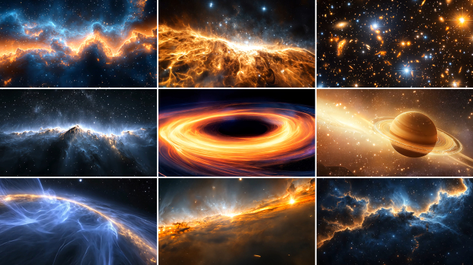 星云宇宙 太空星系 星球繁星 外太空