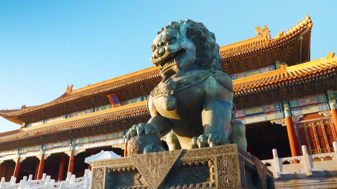 北京故宫紫禁城中国古建筑文化遗产