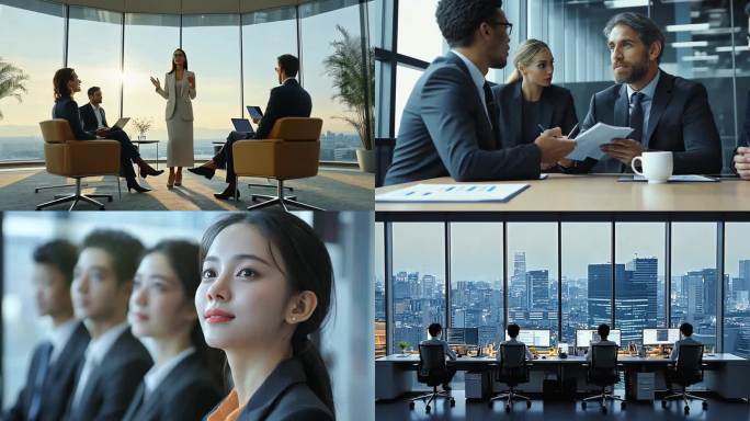 现代企业办公会议合作