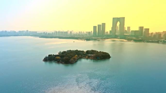 苏州市城市地标航拍