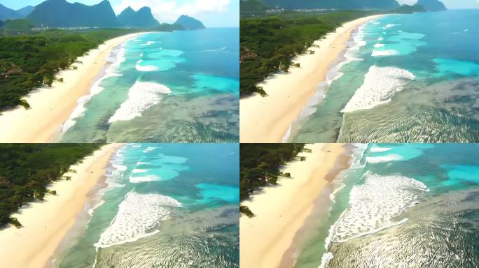 海南三亚海滩美景