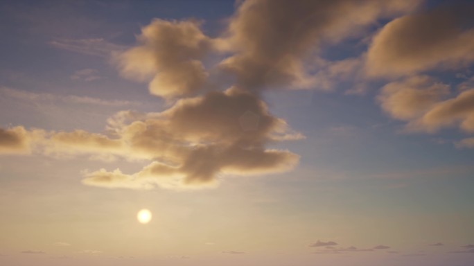 斗转星移日月交替昼夜变化时间流逝星空延时