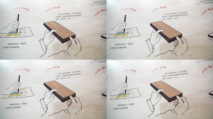 年画 制作流程 教学 图片展示 文化传承
