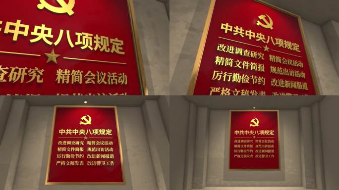 中共中央八项规定 八项规定 宣传 解读