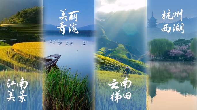 多画面分屏集锦展示
