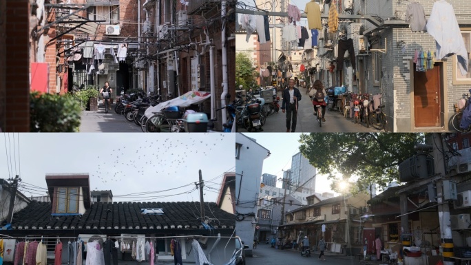 上海老弄堂人文烟火气 历史建筑