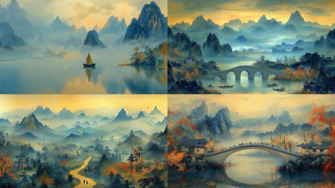 千里江山图