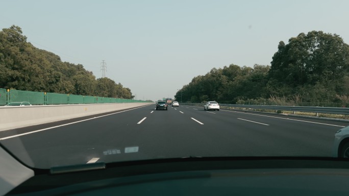 高速公路 自驾 汽车 风景 自由 方向盘