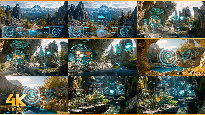 AR野外勘探科技矿山矿脉矿物物种探测识别
