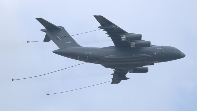 4K超稳：2024中国航展运油20加油机