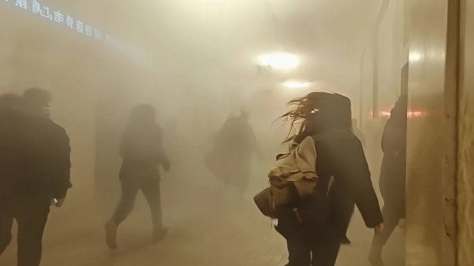 火灾逃生 紧急疏散