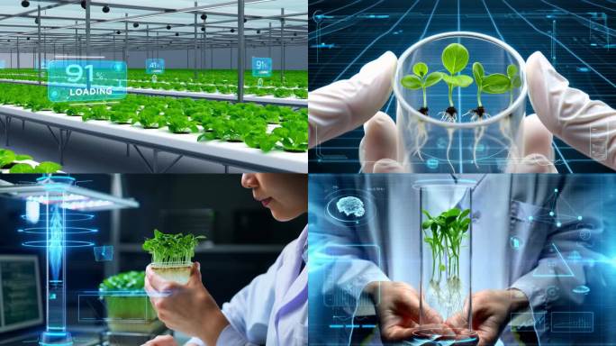 科技种植 农作物培育  农业研究中心