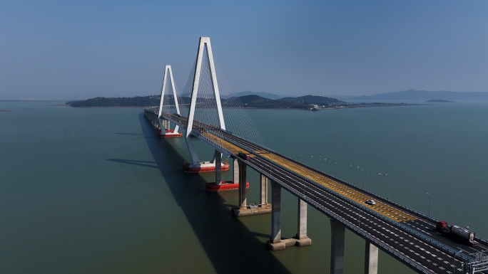 现代化跨海大桥 乐清湾大桥
