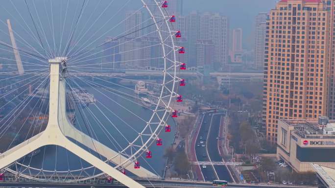 天津之眼城市景观