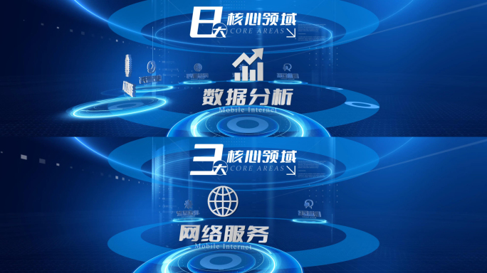 科技分类展示宽屏无插件