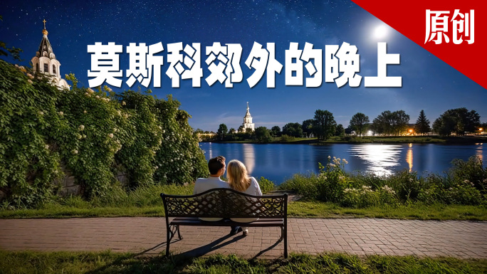 莫斯科郊外的晚上