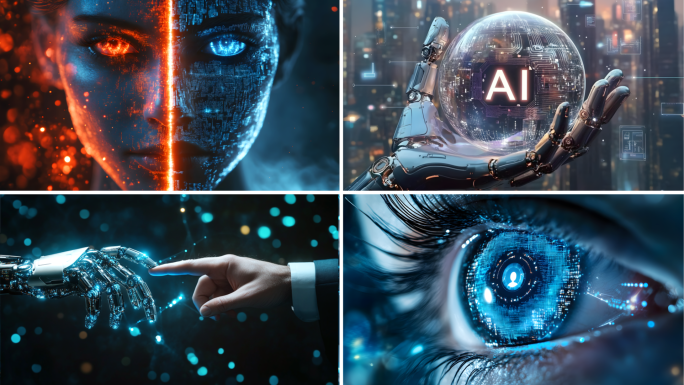中国科技发展人工智能AI未来科技