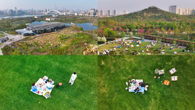 上海世博文化公园户外露营