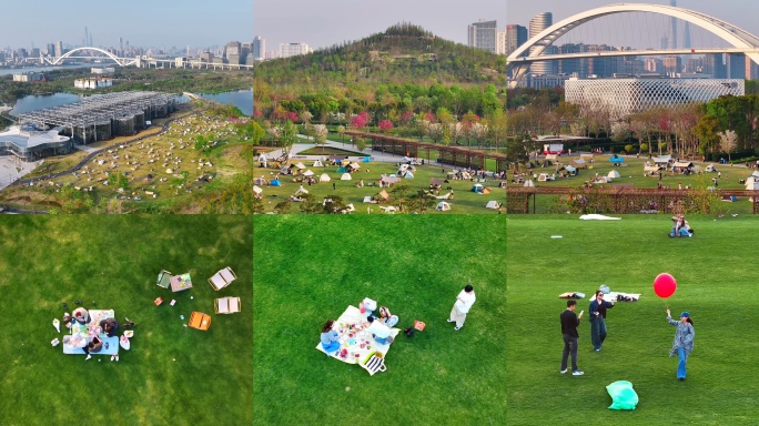 上海世博文化公园户外露营
