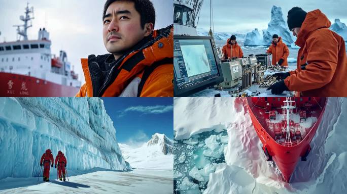 雪龙号 破冰船 北极科考 南极站