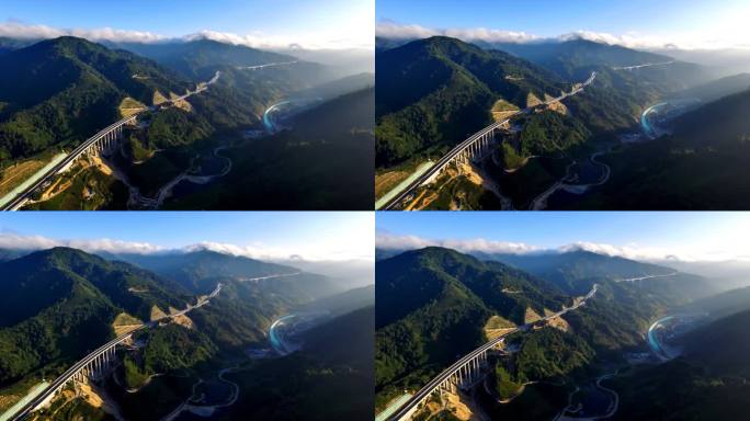 壮美高速公路航拍