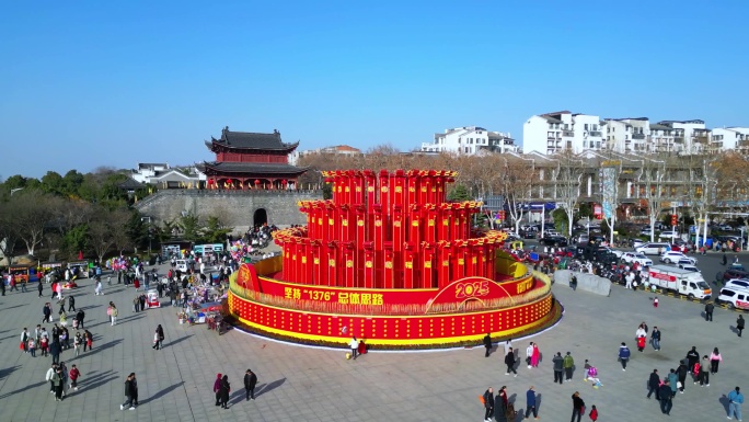 2025年春节岳阳巴陵广场