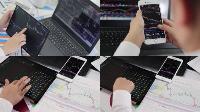 金融投资者在交易股票