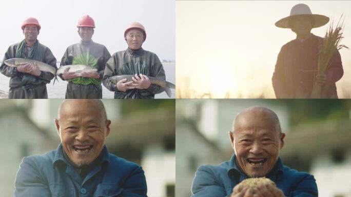 丰收的喜悦