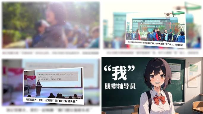 叙事片头文字开篇图文照片展示