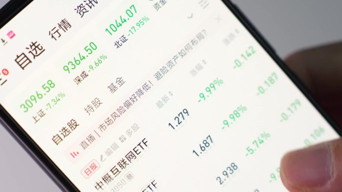 行情实时波动手机炒股