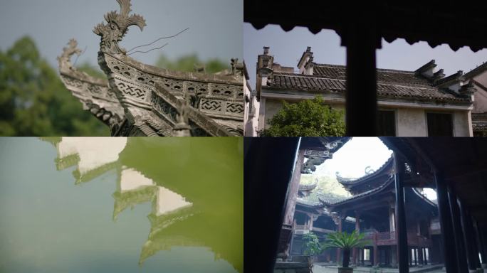 中国古建筑群风貌