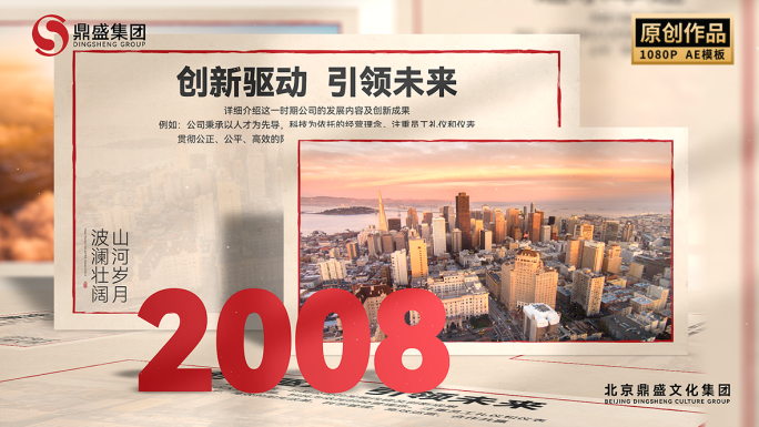 企业发展历程大事记时间线图文展示