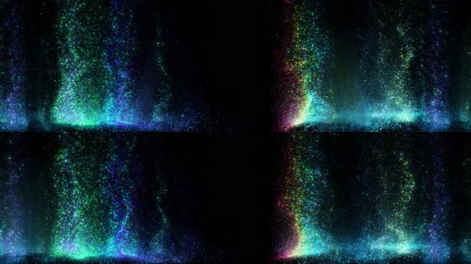 彩色梦幻粒子宽屏