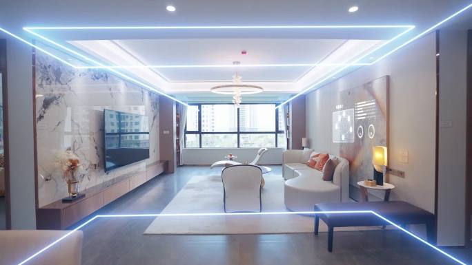 小区园林样板间智能家装展示