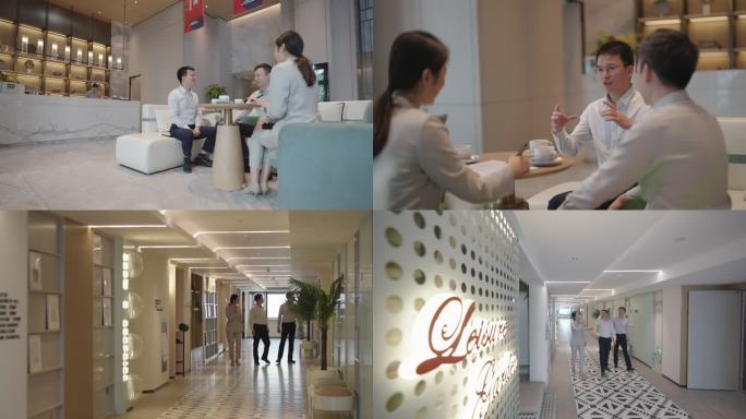 4K楼盘营销中心销售样板间成交签合同