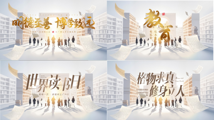 学校教育片头