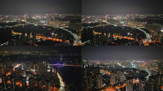 莆田万科城市夜景