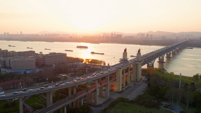 南京长江大桥最新素材