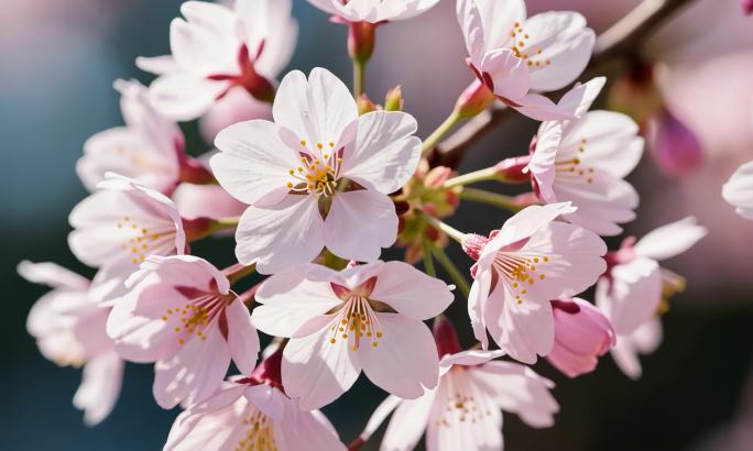 樱花绽放的细腻之美