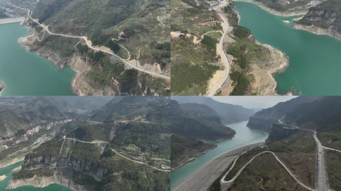 金山湖的路