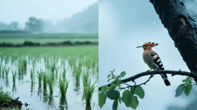 谷雨竖屏谷雨竖拍谷雨节气竖版谷雨视频素材