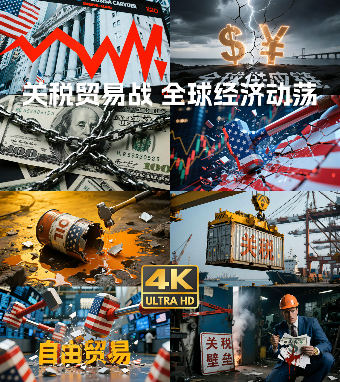 AIGC 全球经济动荡与能源危机 关税战