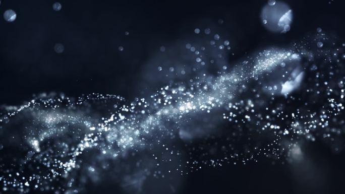 粒子光效梦幻飞舞