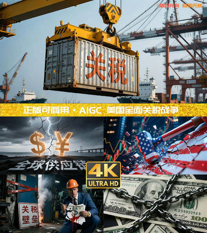 AIGC 美国关税危机 全球经济裂痕